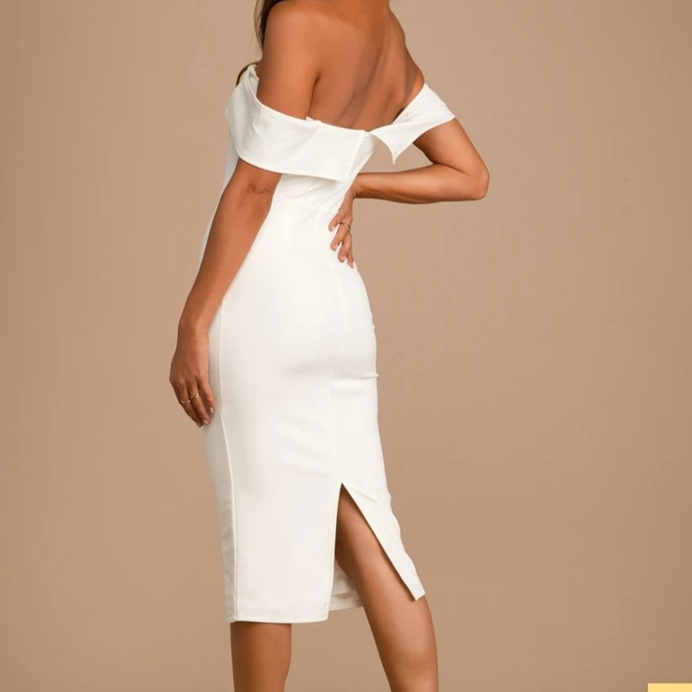 "SOLD" White Dress